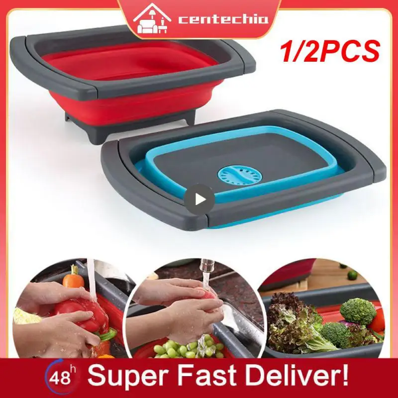 1/2PCS Fruit Vegetable Collapsible Colander Eco-friendly Foldable Kitchen Strainer Folding Drain Baskets With Retractable
1/2PCS Fruit Vegetable Collapsible Colander Eco-friendly Foldable Kitchen Strainer Folding Drain Baskets With Retractable