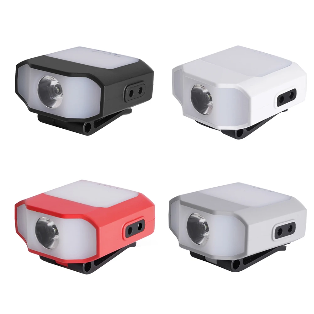 Sensor Cap Clip on Light Headlight 6 Modes COB LED Headlamp USB Charging Head Lamp for Outdoor Camping Hiking Running Emergency
Sensor Cap Clip on Light Headlight 6 Modes COB LED Headlamp USB Charging Head Lamp for Outdoor Camping Hiking Running Emergency