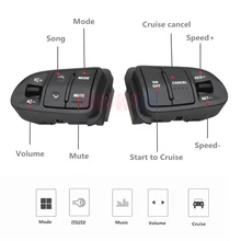 New Multifunction Steering Wheel Button Bluetooth panel For KIA Sportage Audio Volume Speed Cruise Control Buttons Switch