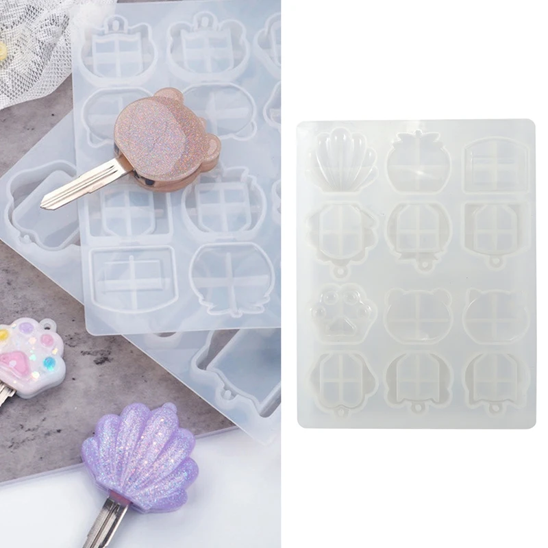Key Head Key Chain Silicone Casting Resin Molds For DIY Resin Keychain Epoxy Handmade Art Craft
Key Head Key Chain Silicone Casting Resin Molds For DIY Resin Keychain Epoxy Handmade Art Craft