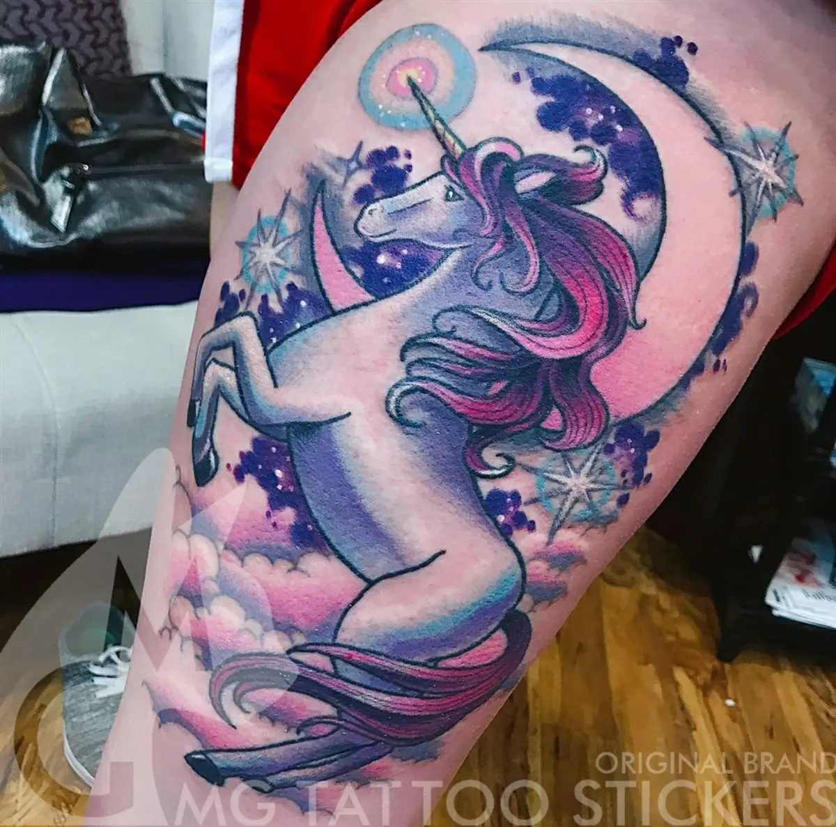 Cartoon Temporary Tattoo Sticker Japanese Anime Horse Romantic Fake Tattoos for Women Moon Cloud Tatto Cute Art Tatoo 21*15cm
Cartoon Temporary Tattoo Sticker Japanese Anime Horse Romantic Fake Tattoos for Women Moon Cloud Tatto Cute Art Tatoo 21*15cm