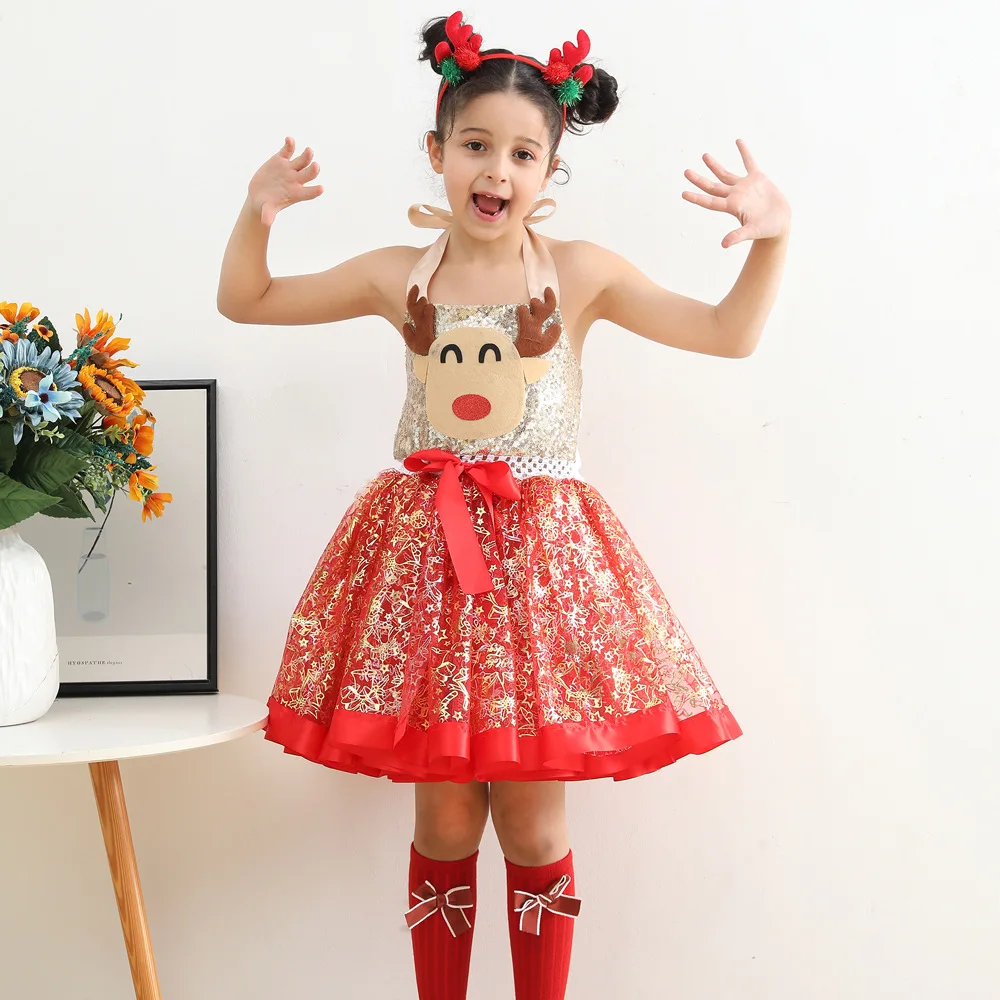 XChristams Princess Dress for Girls Kids Costume Birthday Halloween Tutu Dress Children Summer Party Clothes 2-12Y Cosplay
XChristams Princess Dress for Girls Kids Costume Birthday Halloween Tutu Dress Children Summer Party Clothes 2-12Y Cosplay