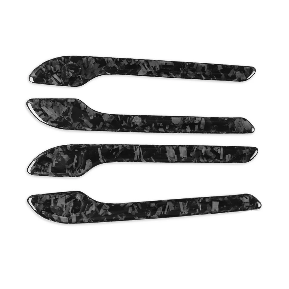 4pcs Forged Carbon Fiber Car Door Handle Cover For Tesla Model 3 Model Y Exterior Trim Interior Accessories Door Handle Covers
4pcs Forged Carbon Fiber Car Door Handle Cover For Tesla Model 3 Model Y Exterior Trim Interior Accessories Door Handle Covers