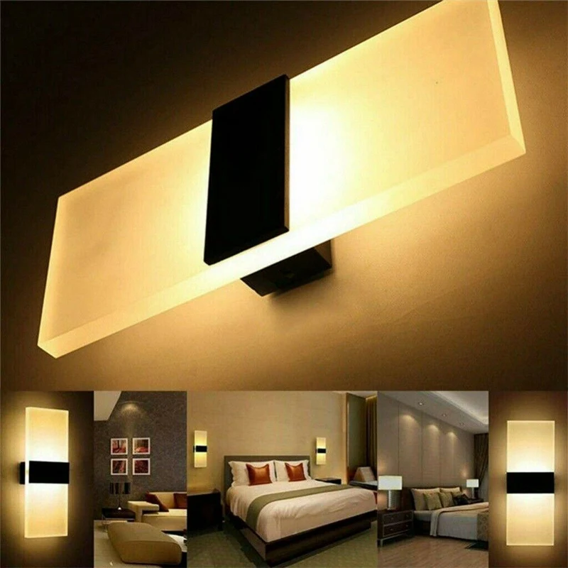 Modern 3W LED Wall Light Up Down Lamp Sconce Spot Lighting Home Bedroom Fixture-Black+Warm White
Modern 3W LED Wall Light Up Down Lamp Sconce Spot Lighting Home Bedroom Fixture-Black+Warm White