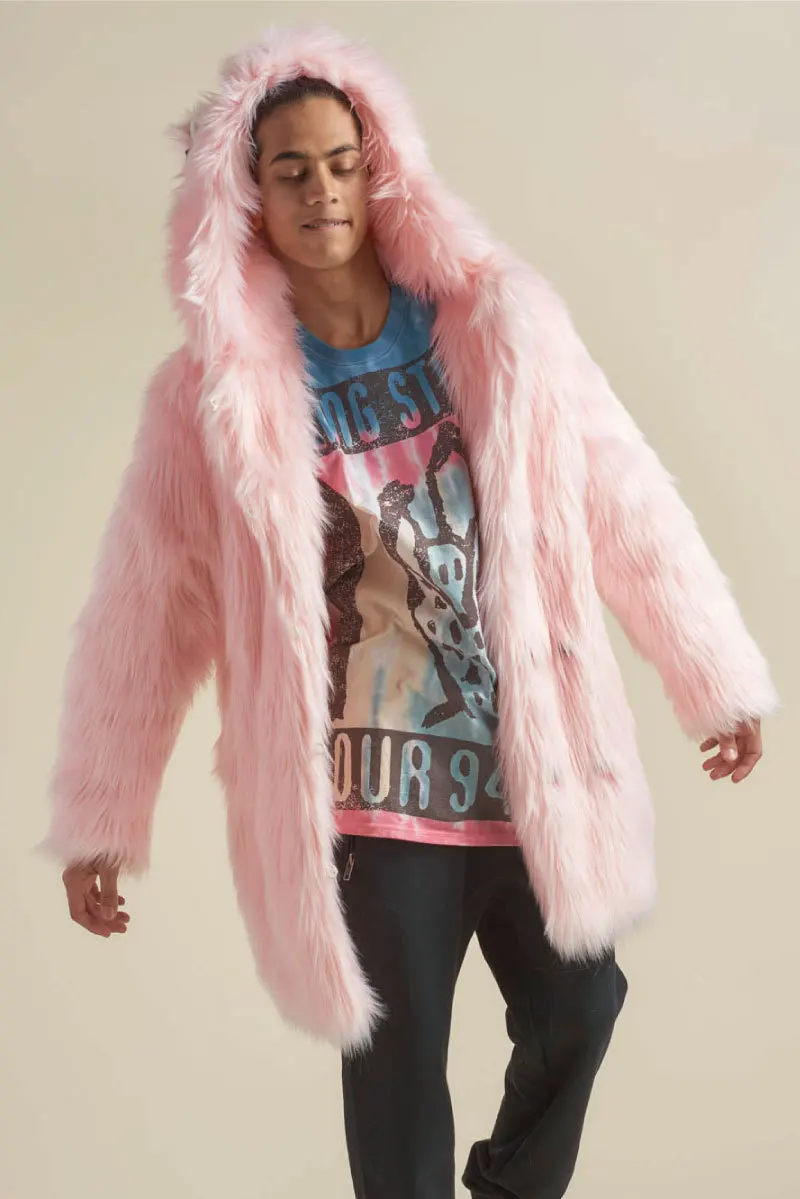 2022 New Imitation Fur Men's Coat Mid-Length Autumn Winter Loose Thick Men's Hooded Ear Solid Color Coat
2022 New Imitation Fur Men's Coat Mid-Length Autumn Winter Loose Thick Men's Hooded Ear Solid Color Coat