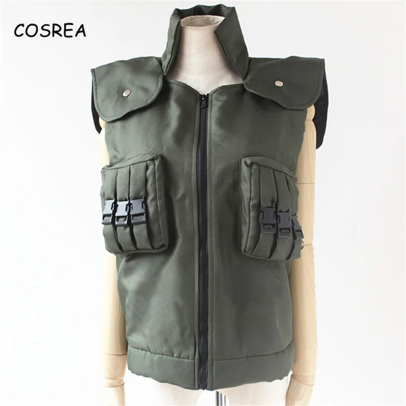 Japanese Anime Cosplay Costumes Hatake Kakashi Green Unisex Roleplaying Clothes Comic Con Vest Warm Garment Halloween Autumn New
Japanese Anime Cosplay Costumes Hatake Kakashi Green Unisex Roleplaying Clothes Comic Con Vest Warm Garment Halloween Autumn New