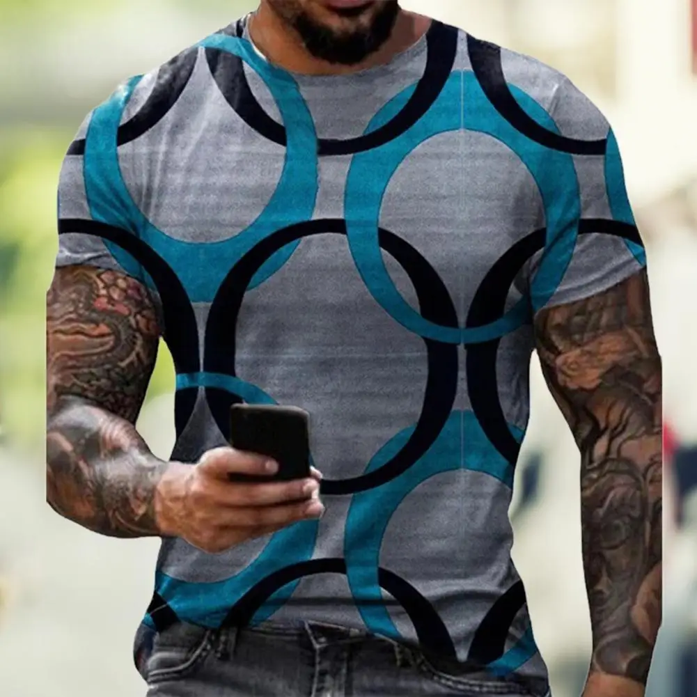 Digital Print Summer Men T-shirt Casual Slim Short Sleeve Round Neck Men Top Simple All Match Breathable Sports T-shirt 2022
Digital Print Summer Men T-shirt Casual Slim Short Sleeve Round Neck Men Top Simple All Match Breathable Sports T-shirt 2022