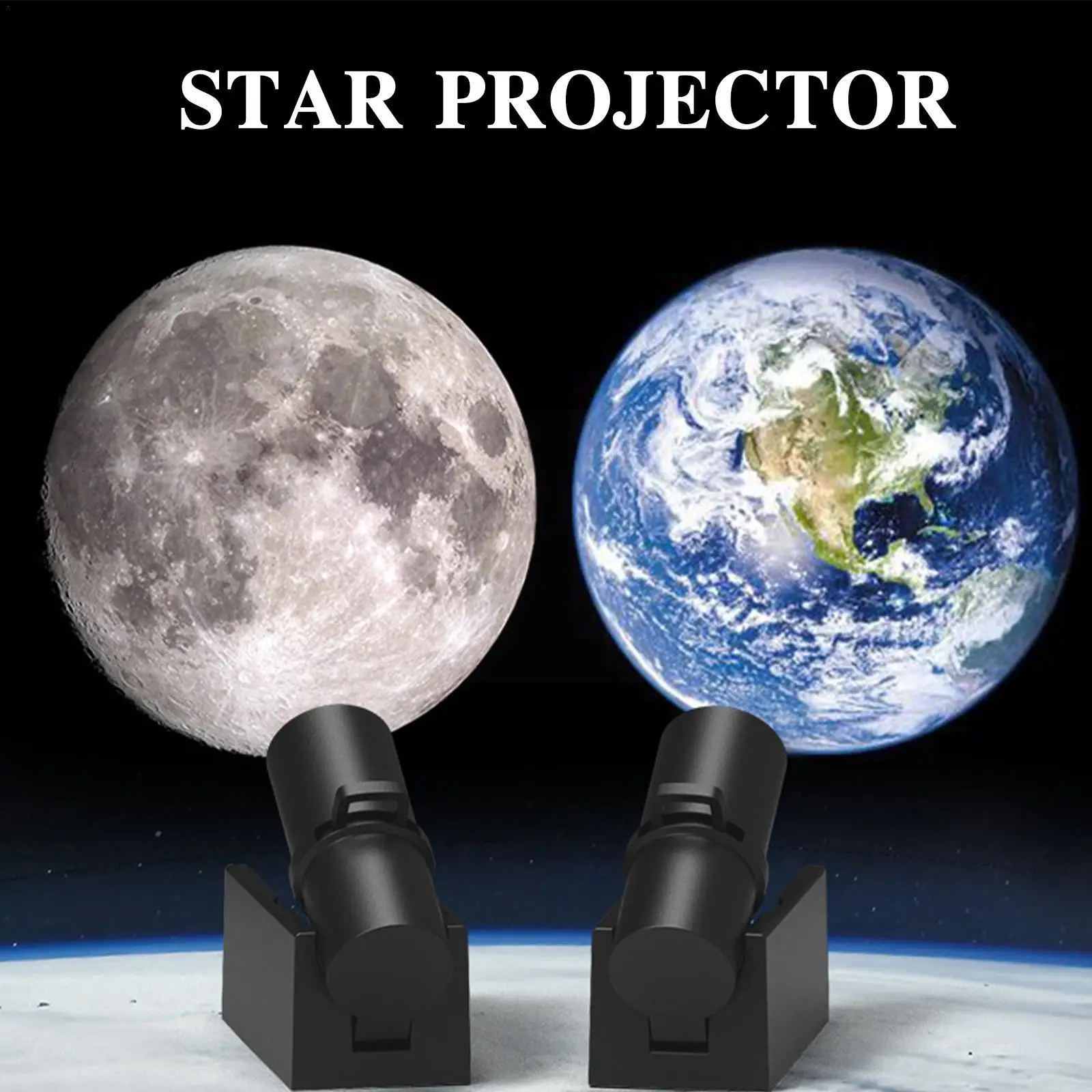 Star Projector Earth Moon Projection Lamp Planet Projector Background Atmosphere LED Night Light For Bedroom Wall Decor Lig F0B1
Star Projector Earth Moon Projection Lamp Planet Projector Background Atmosphere LED Night Light For Bedroom Wall Decor Lig F0B1