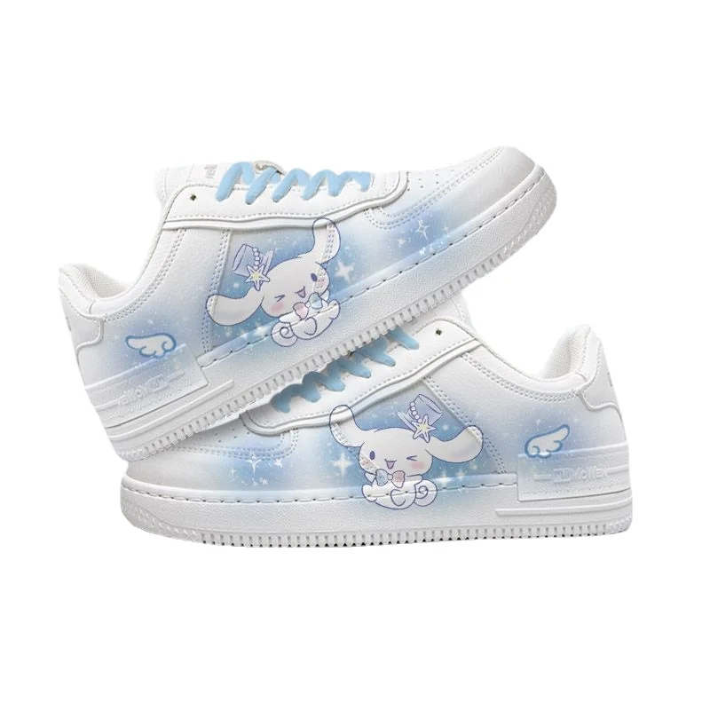 Новые туфли Cinnamoroll для девочек, низкие кроссовки, маленькая белая обувь Sanrio, японская Студенческая обувь для скейта на весну и лето, нишевая обувь
Новые туфли Cinnamoroll для девочек, низкие кроссовки, маленькая белая обувь Sanrio, японская Студенческая обувь для скейта на весну и лето, нишевая обувь
