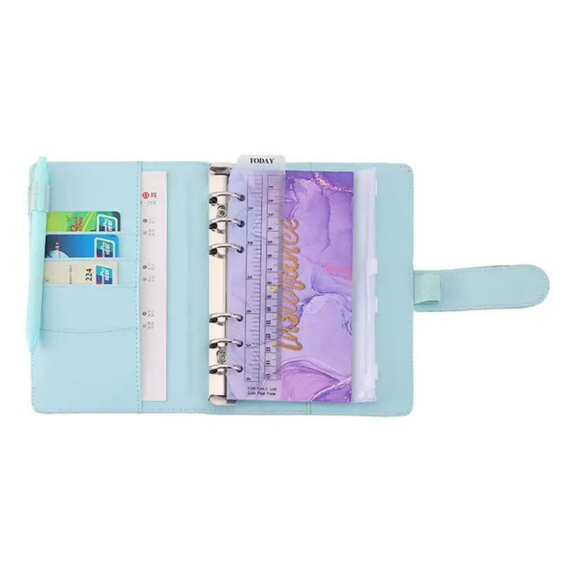 A6 Binder Hand Ledger PU Leather Binder Budget Planner Organizer Durable And Wear-Resistant Money Saving Binder For Budgeting
A6 Binder Hand Ledger PU Leather Binder Budget Planner Organizer Durable And Wear-Resistant Money Saving Binder For Budgeting