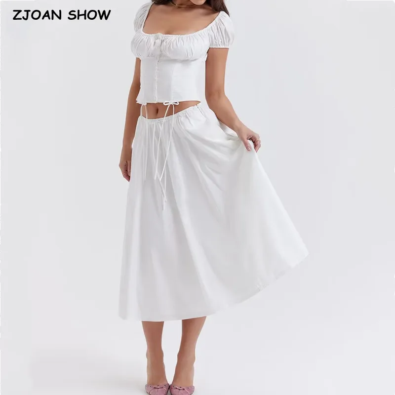 2023 Holiday White Drawstring Tie Bandage Bow Low Waist Midi Skirt Women Side Zipper Ruched Swing A-lined Skirts Boho
2023 Holiday White Drawstring Tie Bandage Bow Low Waist Midi Skirt Women Side Zipper Ruched Swing A-lined Skirts Boho
