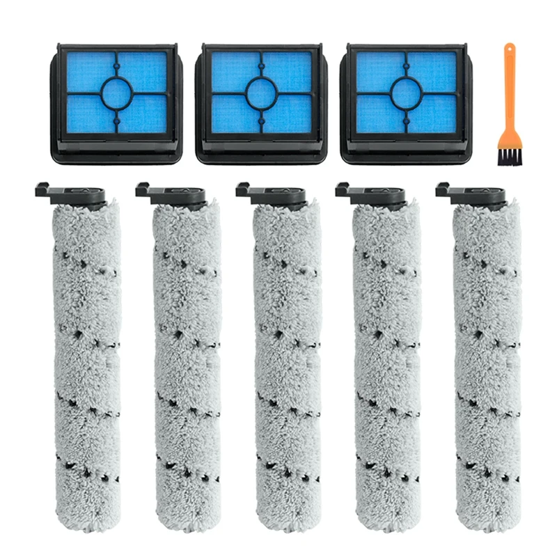 9Pcs Roller Brush For Deerma VX100 Wireless Floor Washer Cleanable Cordless Scrubber Vacuum Cleaner Filter
9Pcs Roller Brush For Deerma VX100 Wireless Floor Washer Cleanable Cordless Scrubber Vacuum Cleaner Filter