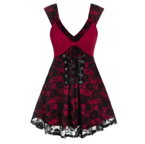 Gothic Strap Tank Tops for Women Sleeveless Dress Shirt Sexy Spaghetti Straps Lace Camisole Goth Black Tops Clubwear Y2k Tops
Gothic Strap Tank Tops for Women Sleeveless Dress Shirt Sexy Spaghetti Straps Lace Camisole Goth Black Tops Clubwear Y2k Tops