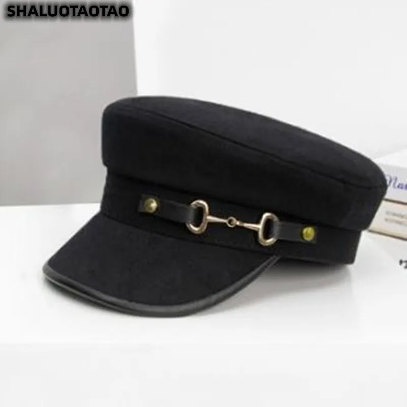 Снэпбэк береты Millinery Женская темно-синяя шапка шляпы газетчика сетчатая красная