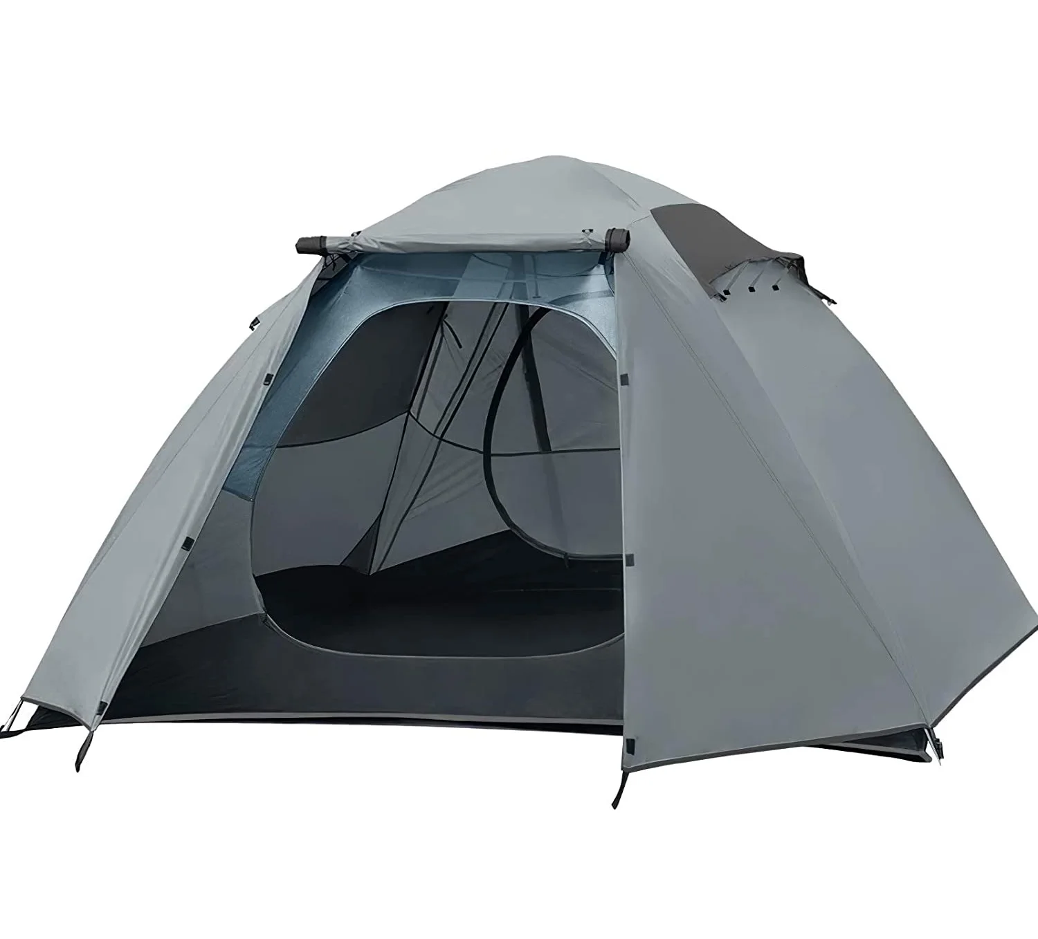 4 Person Lightweight Camping Tent with Two Doors Easy Setup Waterproof Tent for Outdoor Hiking Mountaineering
4 Person Lightweight Camping Tent with Two Doors Easy Setup Waterproof Tent for Outdoor Hiking Mountaineering