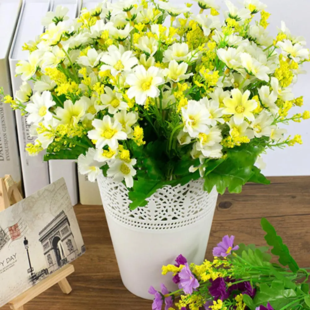 1 Bouquet Artificial Flower Realistic 28 Heads Fake Chrysanthemum Bouquet False Flower Home Decoration for Wedding
1 Bouquet Artificial Flower Realistic 28 Heads Fake Chrysanthemum Bouquet False Flower Home Decoration for Wedding