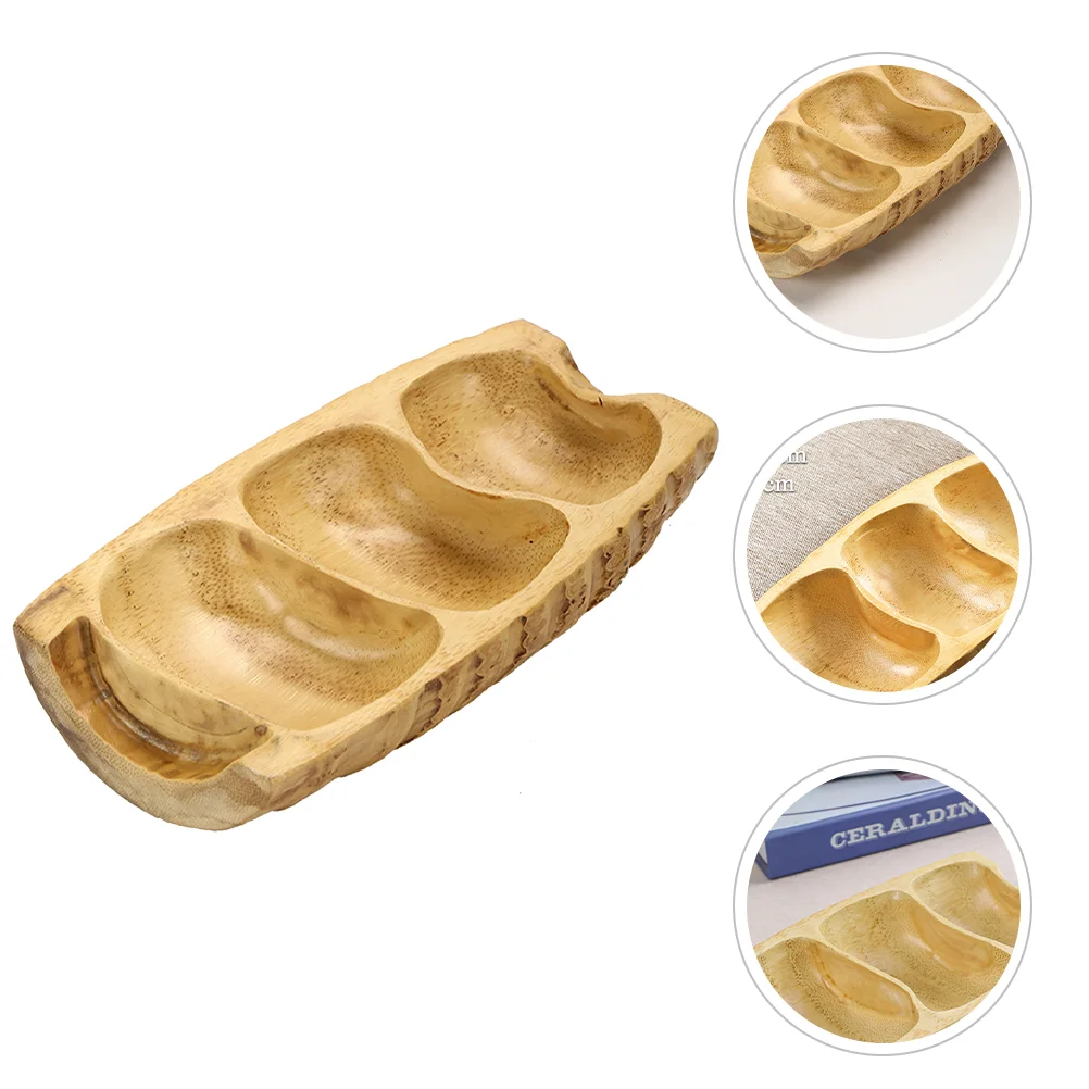Divided Serving Tray Bamboo Root Fruit Serving Dish Rustic Sweets Nuts Storage Container
Divided Serving Tray Bamboo Root Fruit Serving Dish Rustic Sweets Nuts Storage Container