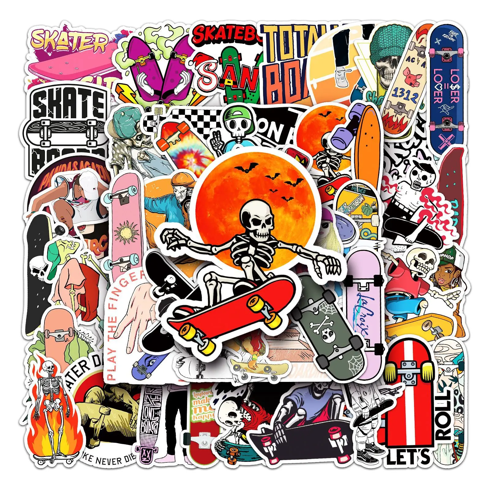 10/30/50PCS New Trendy Cartoon Cool Skateboard Graffiti Helmet Cup DIY Waterproof PVC Children's Toy Reward Sticker Wholesale
10/30/50PCS New Trendy Cartoon Cool Skateboard Graffiti Helmet Cup DIY Waterproof PVC Children's Toy Reward Sticker Wholesale