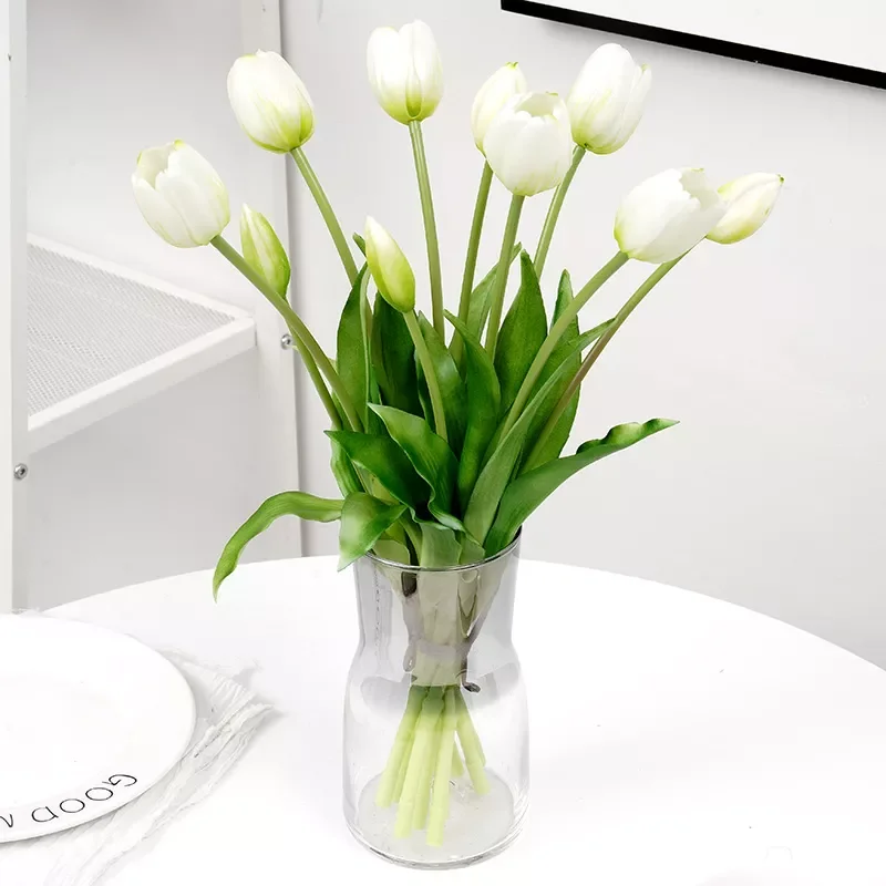5pcs Artificial Tulips Flowers Silicone Real Touch High Quality Bouquet Luxury Decor Home Wedding Living Room Latex Fake Flowers
5pcs Artificial Tulips Flowers Silicone Real Touch High Quality Bouquet Luxury Decor Home Wedding Living Room Latex Fake Flowers