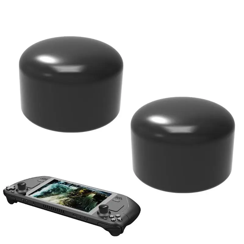 

Silicone Thumb Stick Grip Caps Analog Joystick Cover Case For SteamDeck Host Games Controllers Joypad 2-Piece Protective Cover