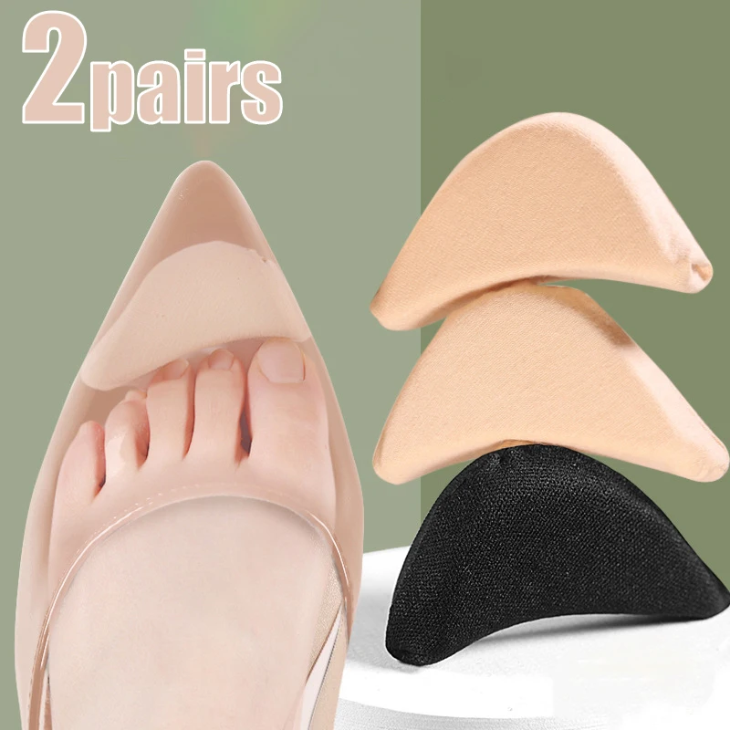 2Pairs Women High Heel Toe Plug Toe Front Filler Cushion Soft Sponge Plug Foot Brace Pad Women High Heel Insole
2Pairs Women High Heel Toe Plug Toe Front Filler Cushion Soft Sponge Plug Foot Brace Pad Women High Heel Insole