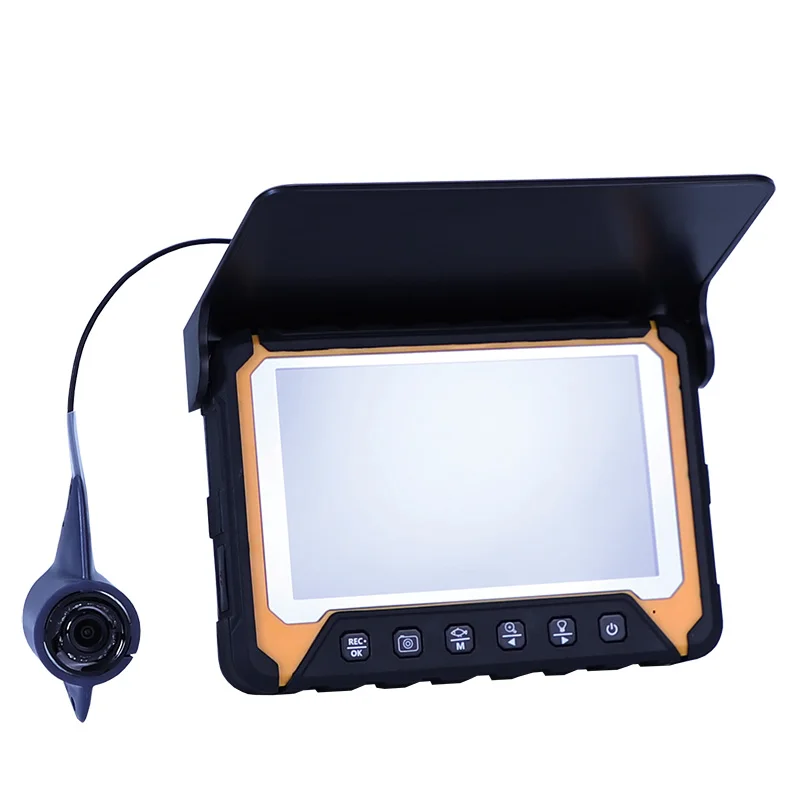 Underwater Fishing Camera 5'' Monitor Fish Finder HD 1000TVL Underwater Camera with 8 Pcs IR Night Vision for River/Ice Fishing
Underwater Fishing Camera 5'' Monitor Fish Finder HD 1000TVL Underwater Camera with 8 Pcs IR Night Vision for River/Ice Fishing