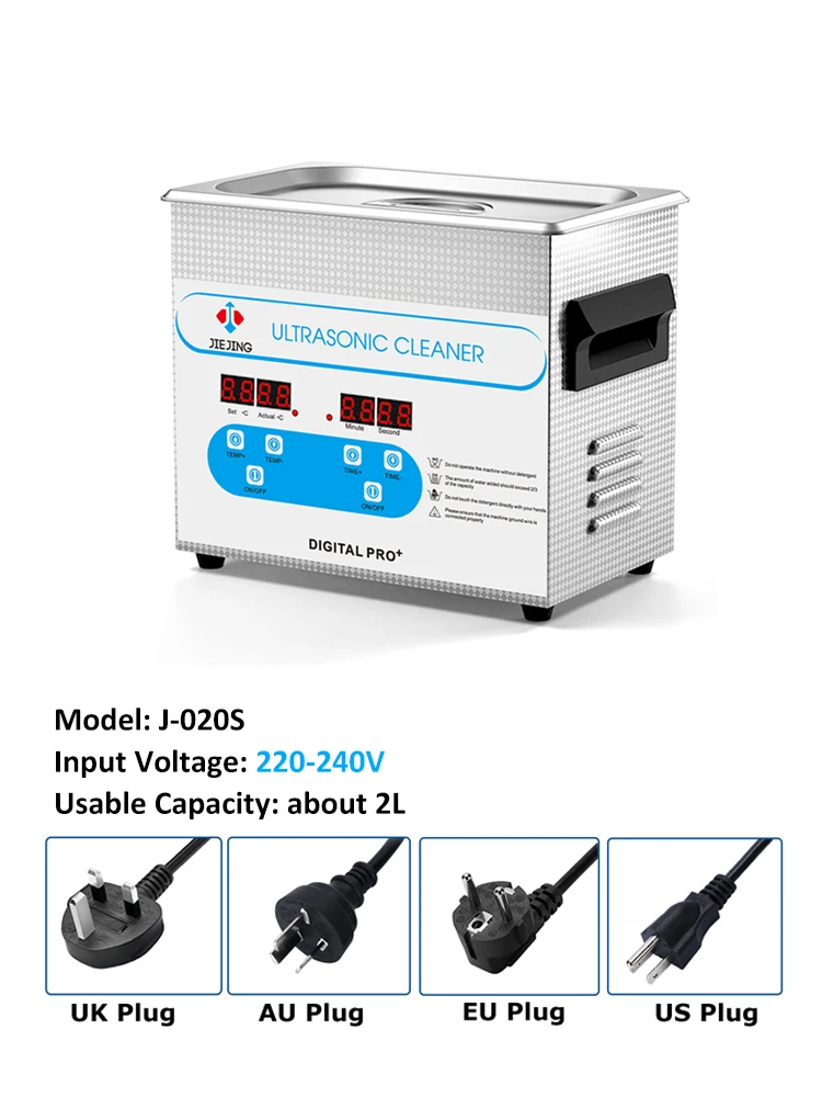 Ультразвуковая ванна JIEJING 3 л 40 кГц
Ультразвуковая ванна JIEJING 3 л 40 кГц