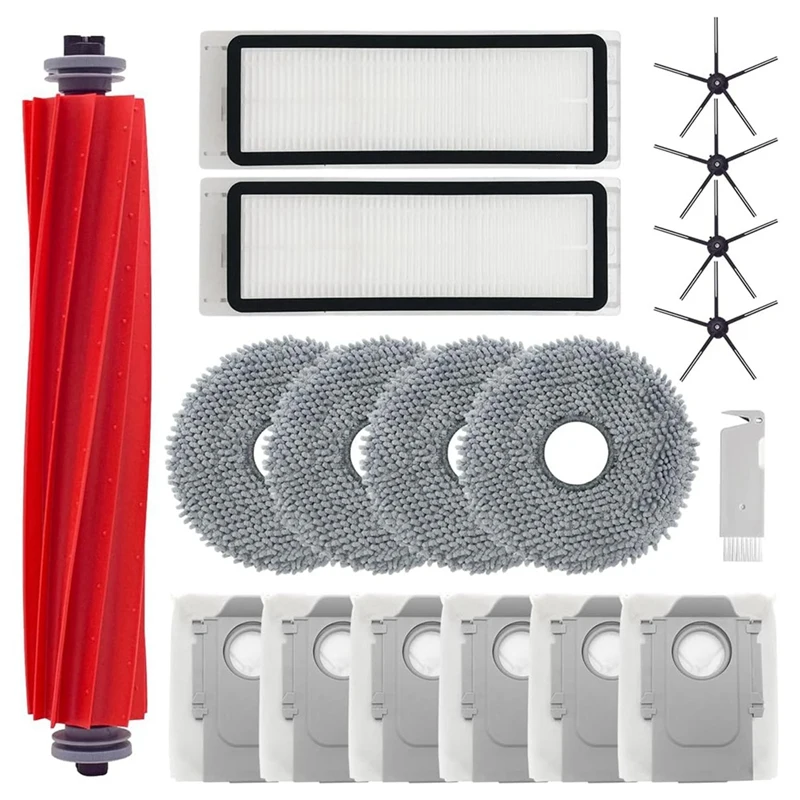 For Roborock Q Revo/P10 A7400RR Vacuum Cleaner Main Side Brush Hepa Filter Mop Cloths Dust Bag Spare Parts
For Roborock Q Revo/P10 A7400RR Vacuum Cleaner Main Side Brush Hepa Filter Mop Cloths Dust Bag Spare Parts