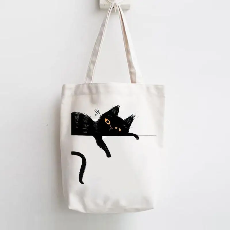 Print Shopper Handbags Shoulder Women Fashion Canvas Casual Cat Watercolor Lovely Animal Style Shopping Girls Graphic Tote Bag
Print Shopper Handbags Shoulder Women Fashion Canvas Casual Cat Watercolor Lovely Animal Style Shopping Girls Graphic Tote Bag