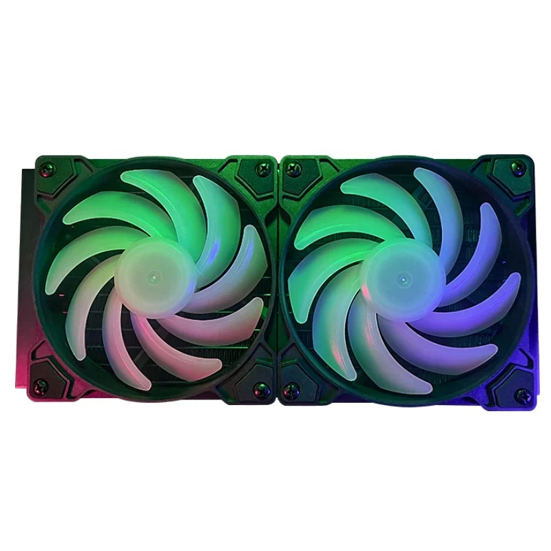 240MM RGB Lights Heatsink Fan Cpu Cooler Low Noise Computer Radiator Water Cooling With Controller
240MM RGB Lights Heatsink Fan Cpu Cooler Low Noise Computer Radiator Water Cooling With Controller