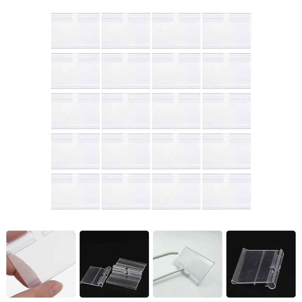 60 Pcs Supermarket Label Rack Price Tag Holder Plastic Shelf Holders Acrylic Signs Wire Photocard stand
60 Pcs Supermarket Label Rack Price Tag Holder Plastic Shelf Holders Acrylic Signs Wire Photocard stand