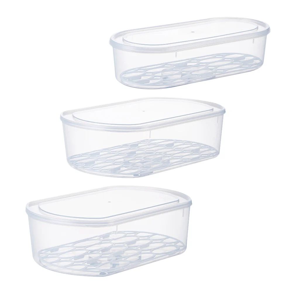 3pcs Refrigerator Clear Boxes Refrigerator Food Organizer Boxes Fruits Vegetables Boxes
3pcs Refrigerator Clear Boxes Refrigerator Food Organizer Boxes Fruits Vegetables Boxes