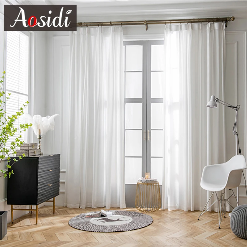 Soft Semi Sheer Curtains for Living Room Bedroom Velvet Solid Crushed Voile Tulle Curtain Window Treament Drapes Redeaux Cortina
Soft Semi Sheer Curtains for Living Room Bedroom Velvet Solid Crushed Voile Tulle Curtain Window Treament Drapes Redeaux Cortina