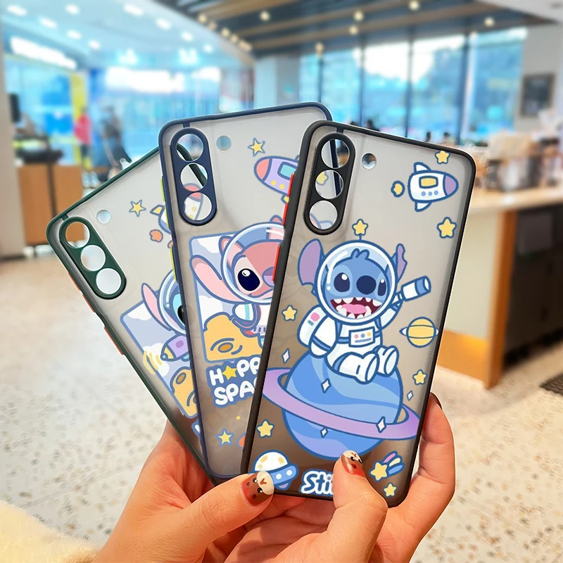Disney Stitch Astronaut For Samsung S22 S21 Ultra S20 FE S10E S10 Lite S9 S8 Plus Frosted Translucent Matte Cover Phone Case
Disney Stitch Astronaut For Samsung S22 S21 Ultra S20 FE S10E S10 Lite S9 S8 Plus Frosted Translucent Matte Cover Phone Case