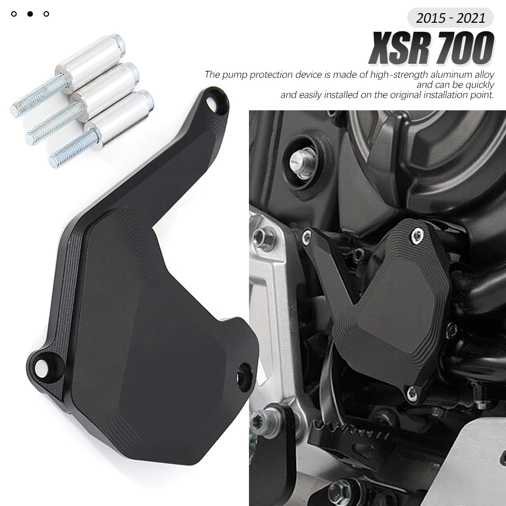1 Piece Black 2015 2016 2017 2018 2019 - 2021 Motorcycle Accessories Water Pump Protection Guard Cover For YAMAHA XSR 700 XSR700
1 Piece Black 2015 2016 2017 2018 2019 - 2021 Motorcycle Accessories Water Pump Protection Guard Cover For YAMAHA XSR 700 XSR700