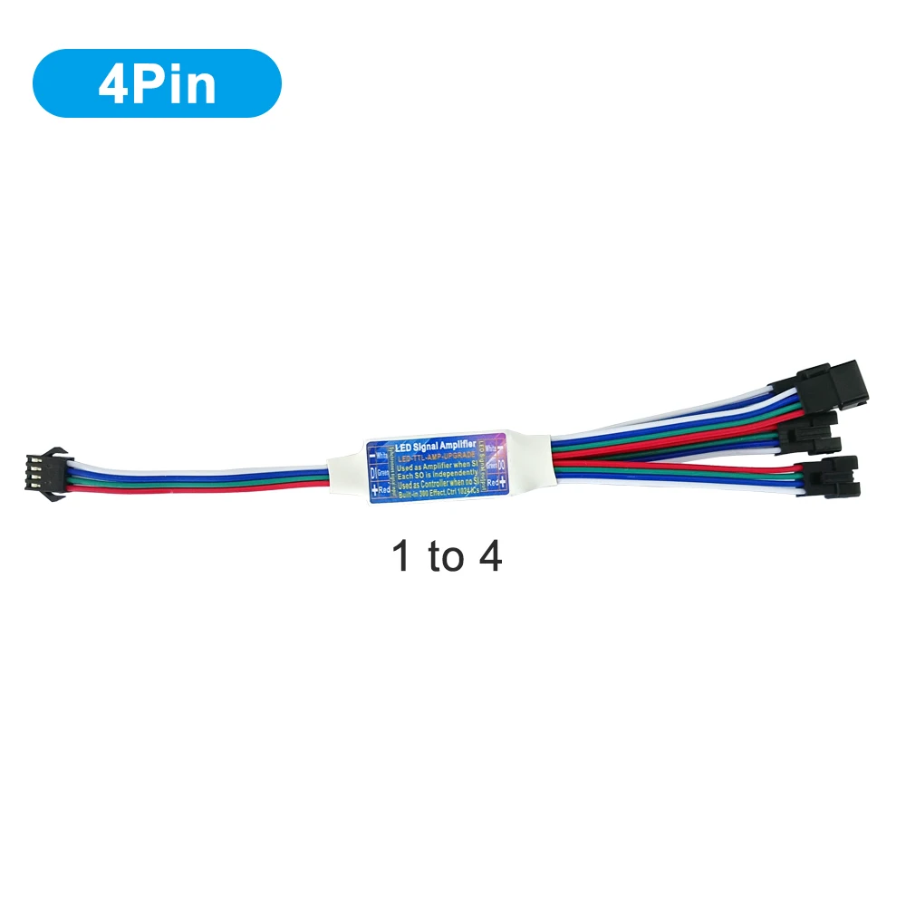 FUNZENXIN RGB контроллер усилитель сигнала для светодиодных лент
FUNZENXIN RGB контроллер усилитель сигнала для светодиодных лент