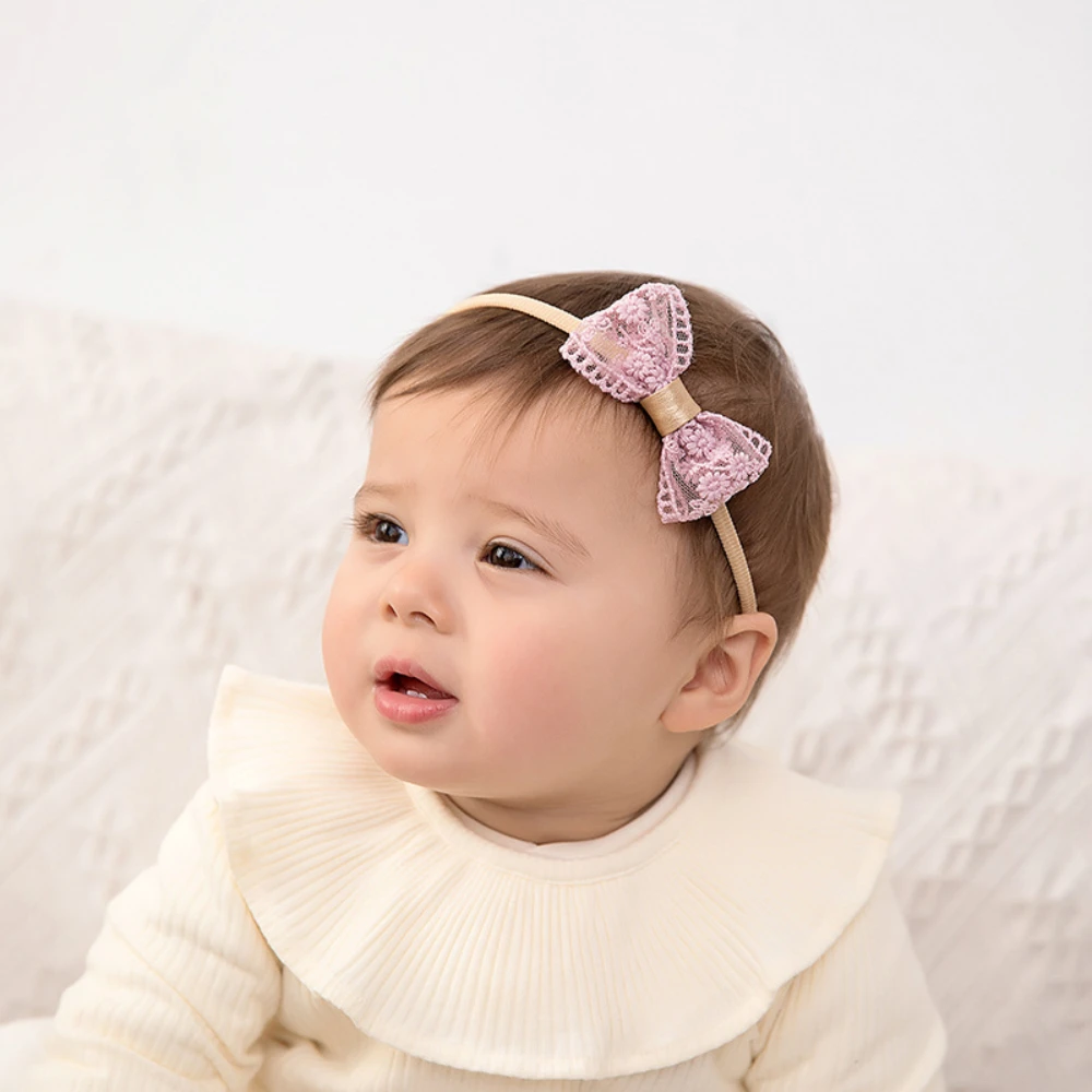 New Lace Bow Baby Headband for Girls Hair Clip Headwear Bowknot Hair Accessories Elastic Hairpins for Baby Photography Props
New Lace Bow Baby Headband for Girls Hair Clip Headwear Bowknot Hair Accessories Elastic Hairpins for Baby Photography Props