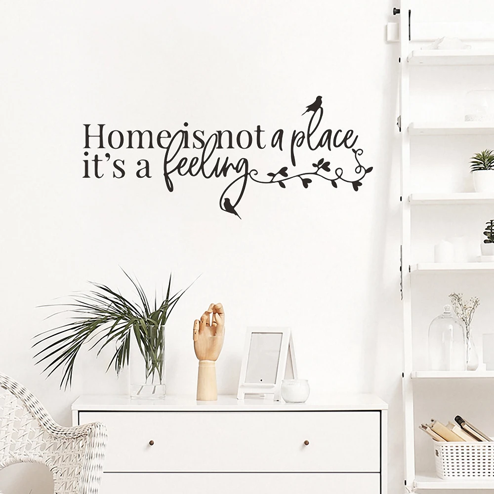 Home Is Not A Place Wall Quotes Stickers Home Living Room Decoration PVC Adhesive Letters Posters for House Bed Room Decor
Home Is Not A Place Wall Quotes Stickers Home Living Room Decoration PVC Adhesive Letters Posters for House Bed Room Decor