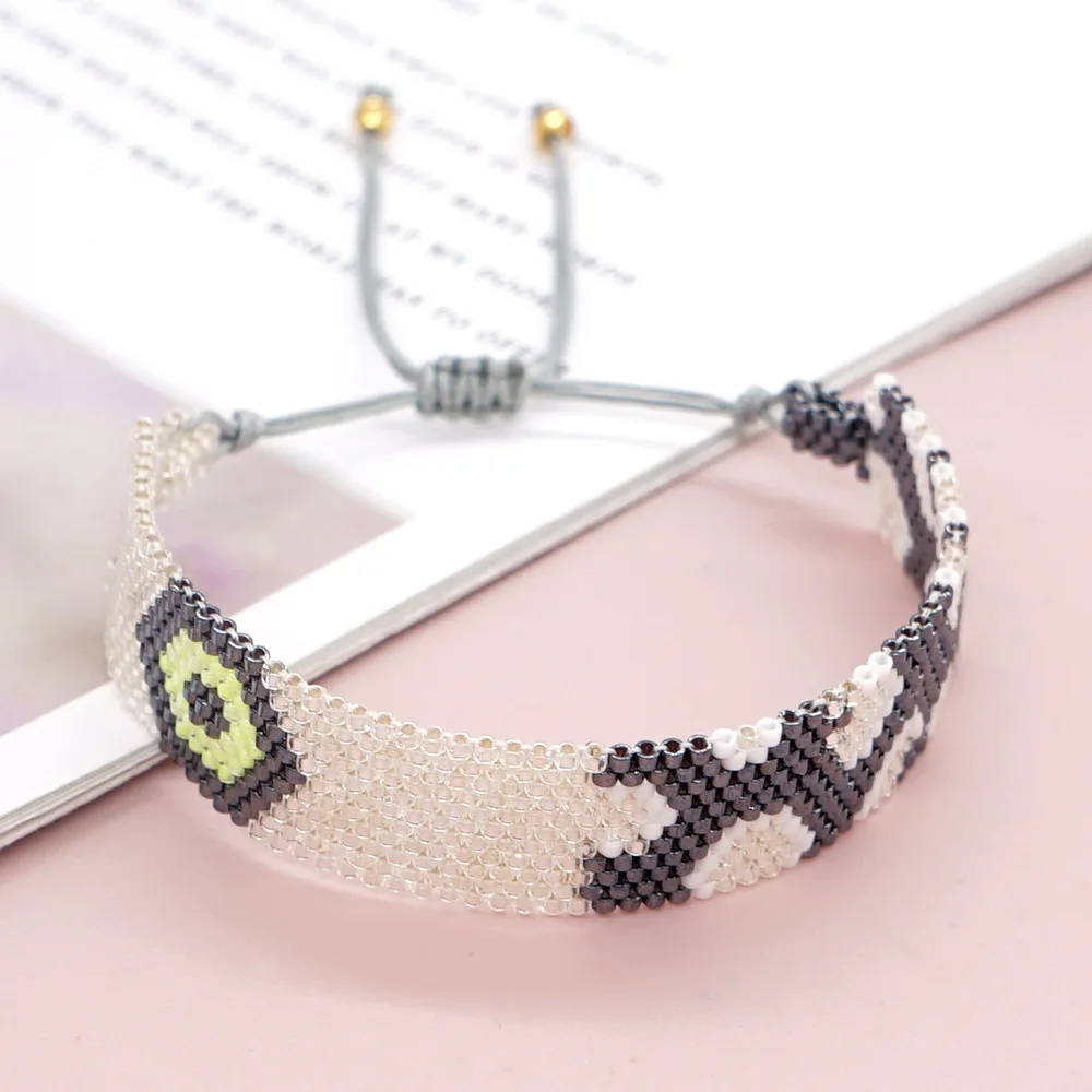 Vlen New In Miyuki Bracelet for Women Turkish Evil Eye Pulseras Femme Jewelry Handmade Beads Woven Luxury Bracelet Gifts 2022
Vlen New In Miyuki Bracelet for Women Turkish Evil Eye Pulseras Femme Jewelry Handmade Beads Woven Luxury Bracelet Gifts 2022