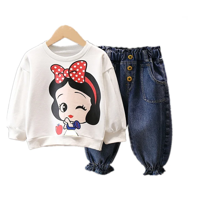Children Clothing Sets 2022 Kids Baby Girls Clothes Sweater + Jeans 2Pcs Outfit Suit Spring Autumn Clothing For Girls Sets 2-7Y
Children Clothing Sets 2022 Kids Baby Girls Clothes Sweater + Jeans 2Pcs Outfit Suit Spring Autumn Clothing For Girls Sets 2-7Y