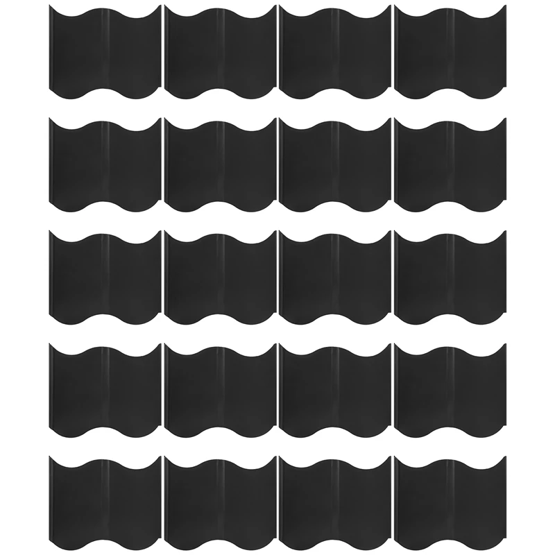 SEWS-Garden Lawn Edging - 20 Pack Landscape Border Flexible Interlocking Edging Plastic Palisade Fence DIY Decorative
SEWS-Garden Lawn Edging - 20 Pack Landscape Border Flexible Interlocking Edging Plastic Palisade Fence DIY Decorative