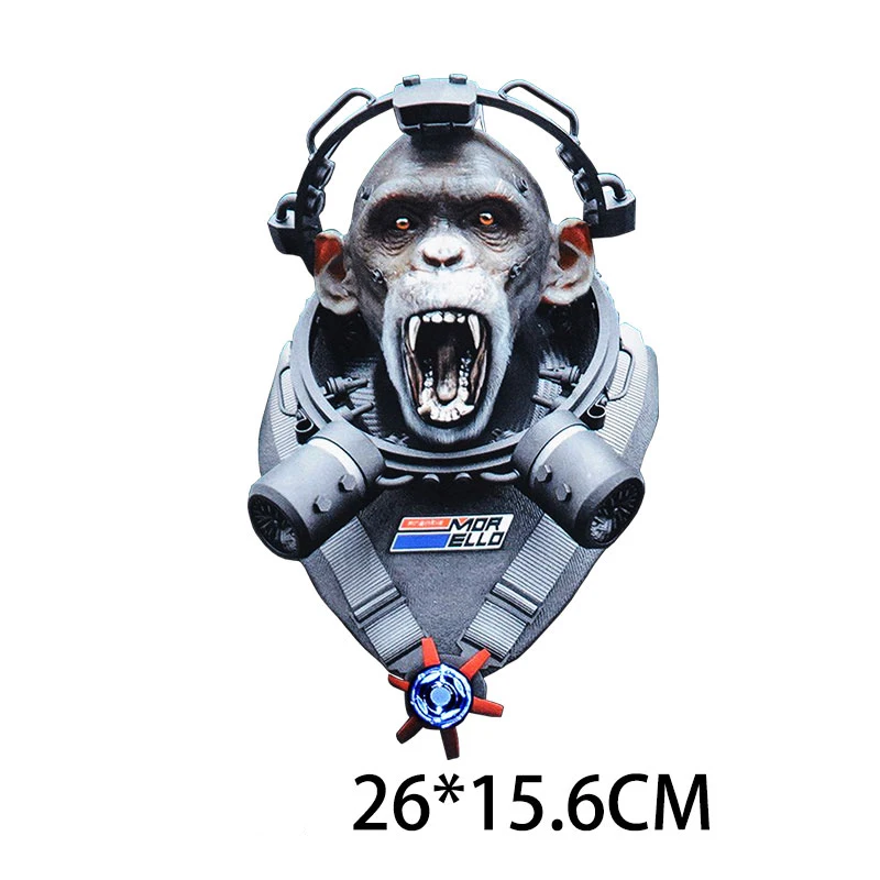 Cartoon Monkey Astronaut Heat Transfer Thermal Stickers Patches For Clothes DIY Washable T-Shirts Iron On Transfer
Cartoon Monkey Astronaut Heat Transfer Thermal Stickers Patches For Clothes DIY Washable T-Shirts Iron On Transfer