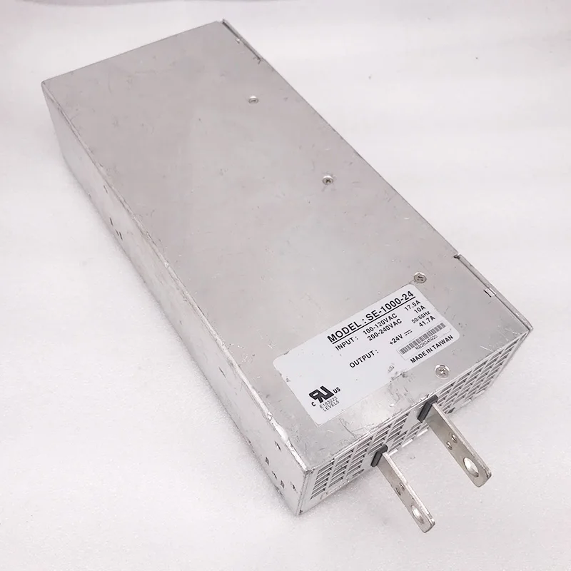 SE-1000-24 24V 41.7A ДЛЯ МВт импульсного источника питания перед отправкой идеальный тест
SE-1000-24 24V 41.7A ДЛЯ МВт импульсного источника питания перед отправкой идеальный тест
