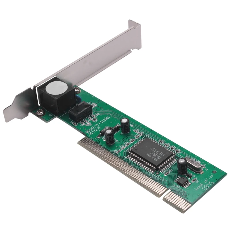 PCI Network Card RTL8139D Expansion Card 100Mbps RJ45 Ethernet Network LAN Card Desktop Extended Wired Network Card
PCI Network Card RTL8139D Expansion Card 100Mbps RJ45 Ethernet Network LAN Card Desktop Extended Wired Network Card