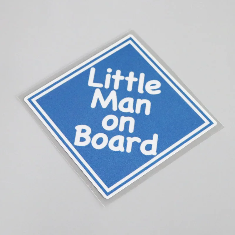 1 Piece 12.7CM*12.7CM Blue LITTLE MAN On Board Waterproof Decal PVC Car Sticker
1 Piece 12.7CM*12.7CM Blue LITTLE MAN On Board Waterproof Decal PVC Car Sticker
