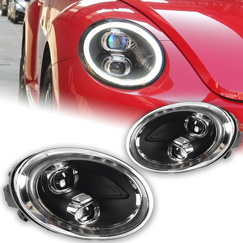 AKD Car Styling for Beetle Headlights 2013-2020 VW Beetle LED Headlight Projector Lens DRL Head Lamp High Low Beam Accessories
AKD Car Styling for Beetle Headlights 2013-2020 VW Beetle LED Headlight Projector Lens DRL Head Lamp High Low Beam Accessories
