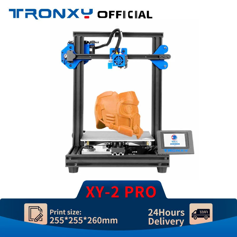 3D-принтер TRONXY XY-2 PRO, усовершенствованная пластина 255*255*260 мм, возобновление печати при сбое питания, выходная мощность 360 Вт, быстрая сборка
3D-принтер TRONXY XY-2 PRO, усовершенствованная пластина 255*255*260 мм, возобновление печати при сбое питания, выходная мощность 360 Вт, быстрая сборка