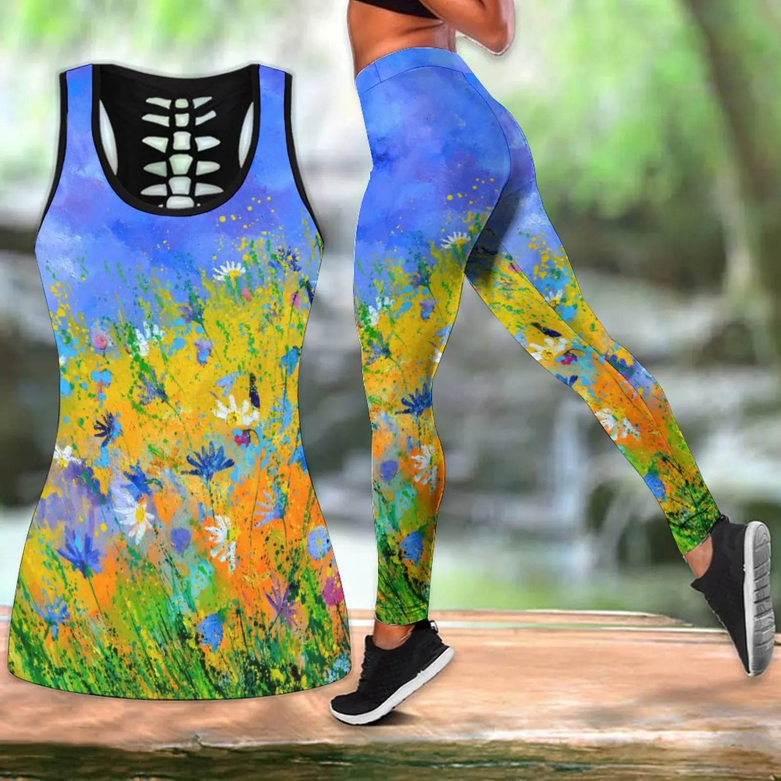 Summer Fashion Summer Vest Sportswear Suit Oil Print FlowerPrint Womens Sport Vest Leisure XS-8XL
Summer Fashion Summer Vest Sportswear Suit Oil Print FlowerPrint Womens Sport Vest Leisure XS-8XL