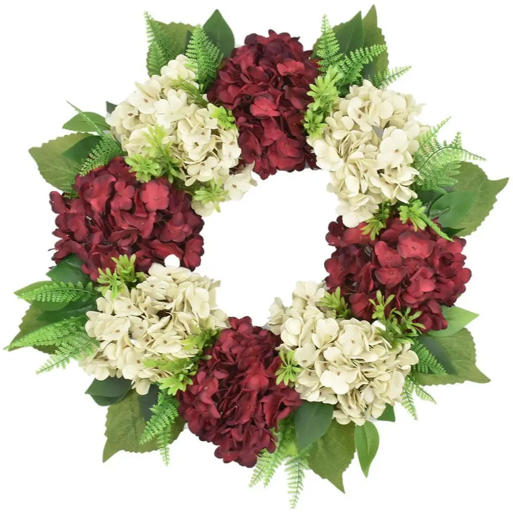 Vintage Hydrangea Wreath Home Porch Decor Spring Ornaments Artificial Wreath Decor Branch Ring Garland Home Wedding Party Decor
Vintage Hydrangea Wreath Home Porch Decor Spring Ornaments Artificial Wreath Decor Branch Ring Garland Home Wedding Party Decor
