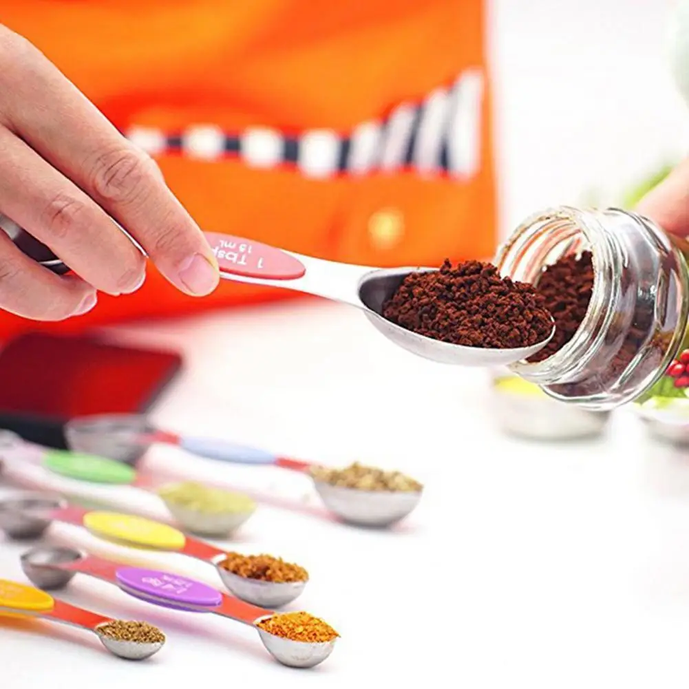 2 Colors 16Pcs Useful Stainless Steel Measuring Scoops Polished Surface Kitchen Supplies
2 Colors 16Pcs Useful Stainless Steel Measuring Scoops Polished Surface Kitchen Supplies